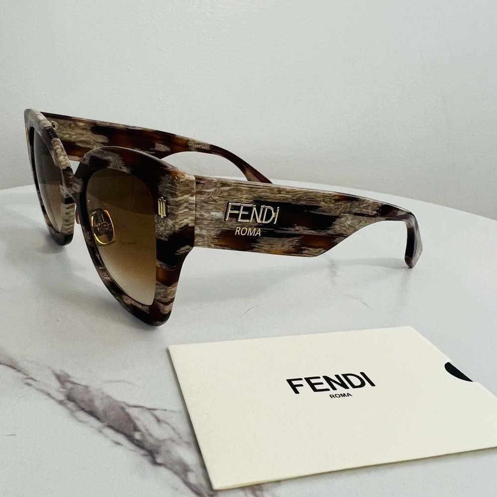 Fendi Python Sunglasses - Picture 2 of 9